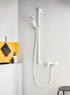 Смеситель для душа Kludi Pure&Easy белый 378419165